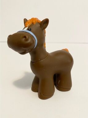 Little People Vintage 90s Farm Brown Horse Barn Animal Figure Toy 4/$20 🛑